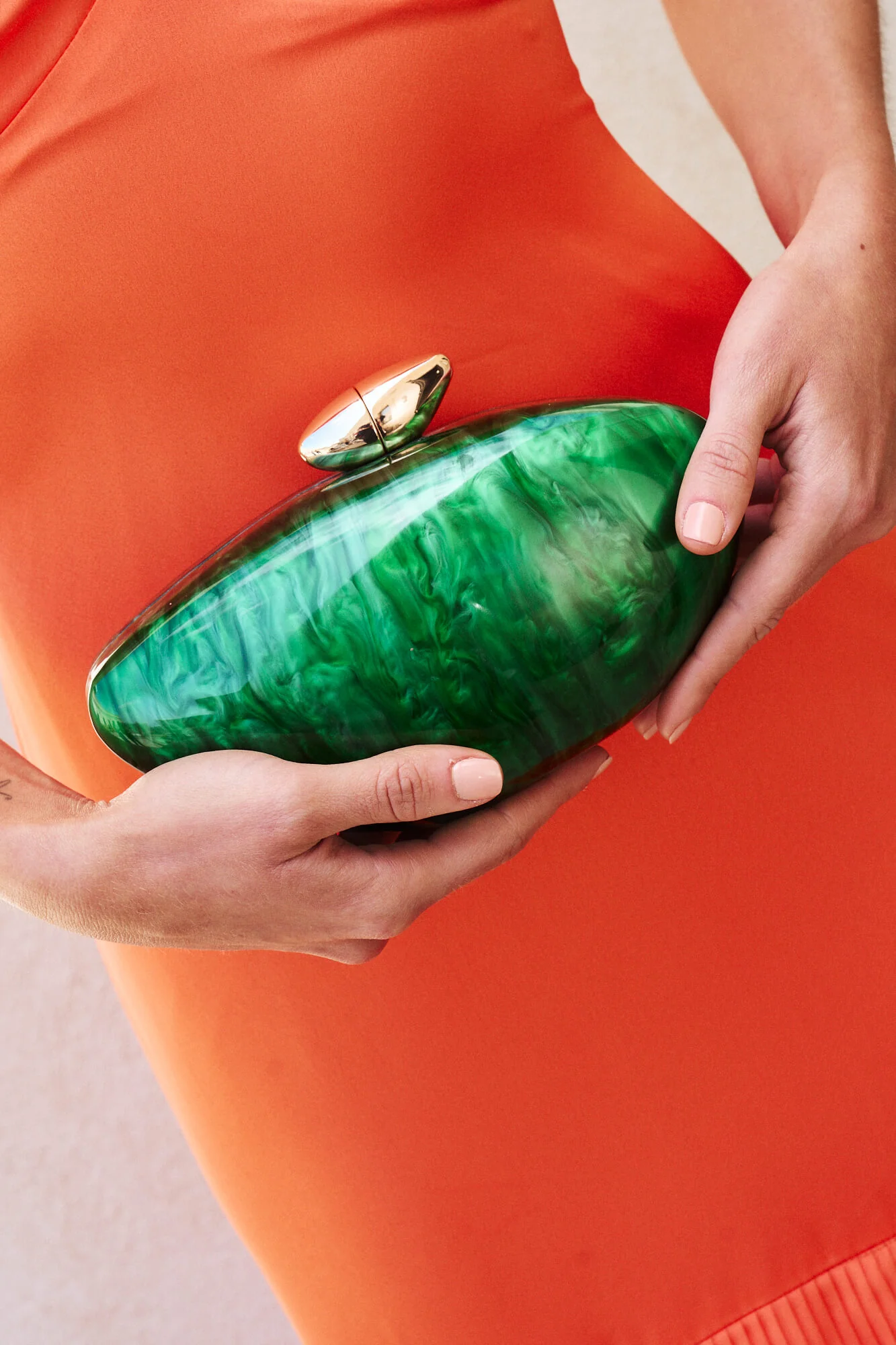 Bolso Acrílico Verde
