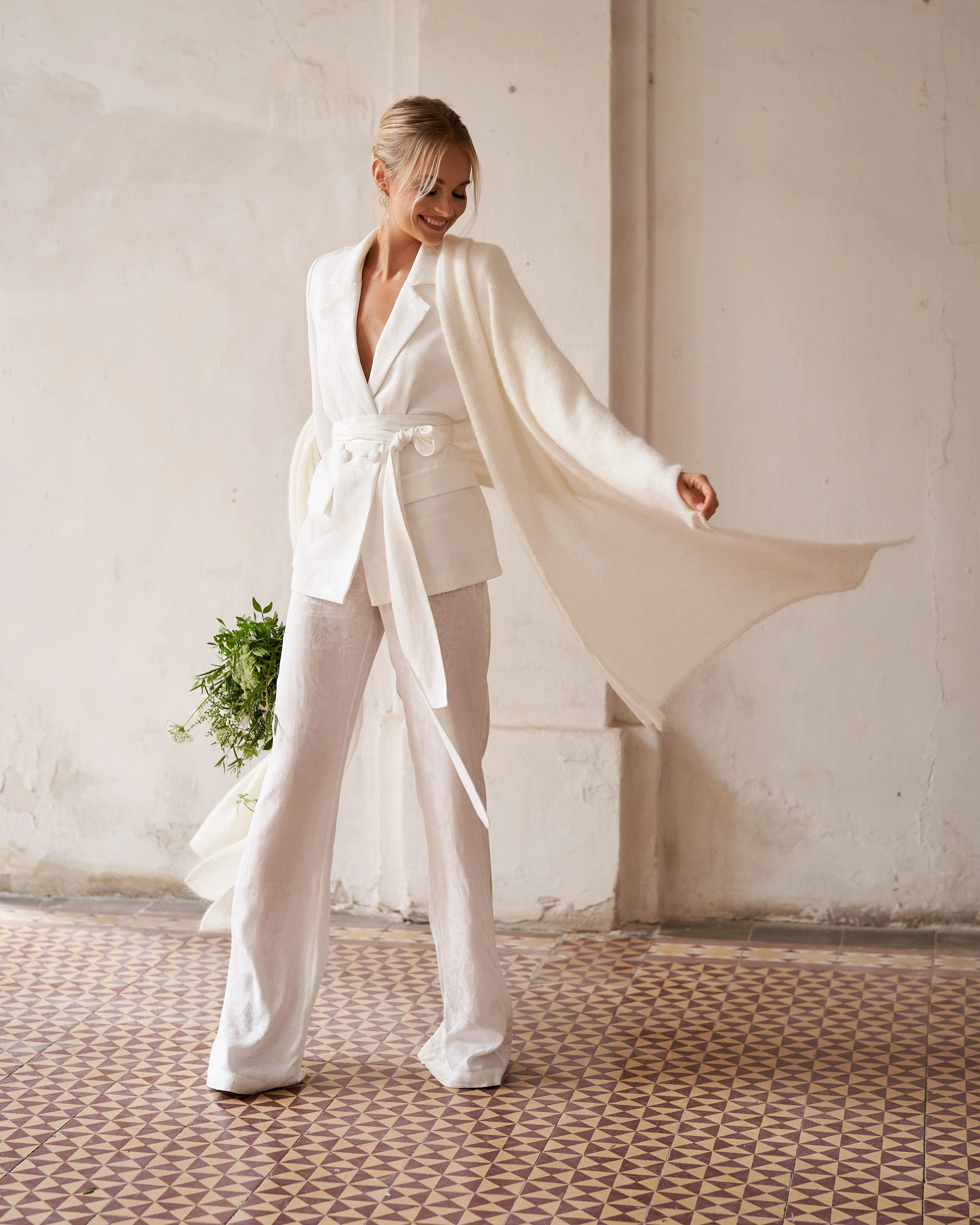 Chal Mohair Blanco - Image 2
