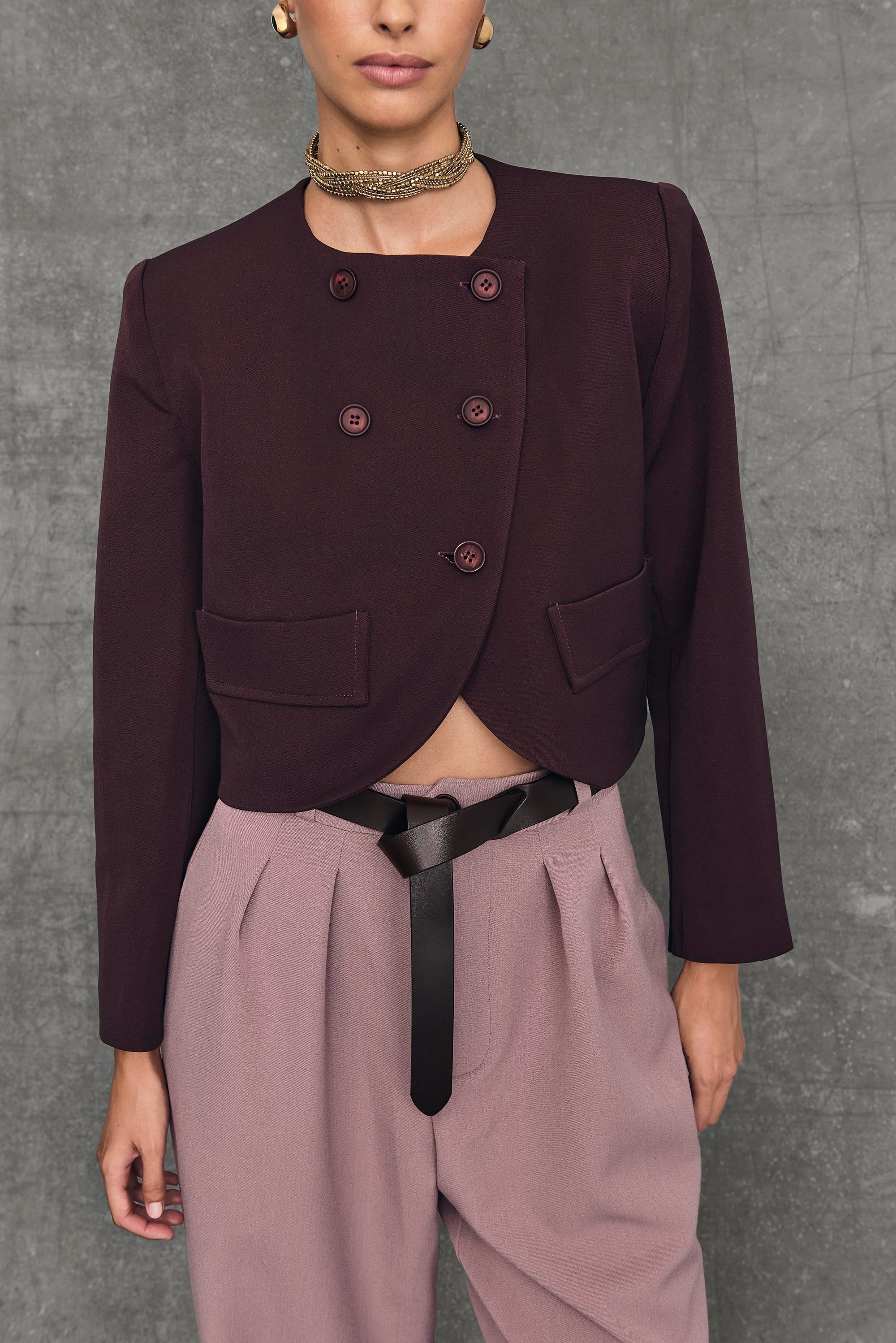 Chaqueta Camden Berenjena - Image 2