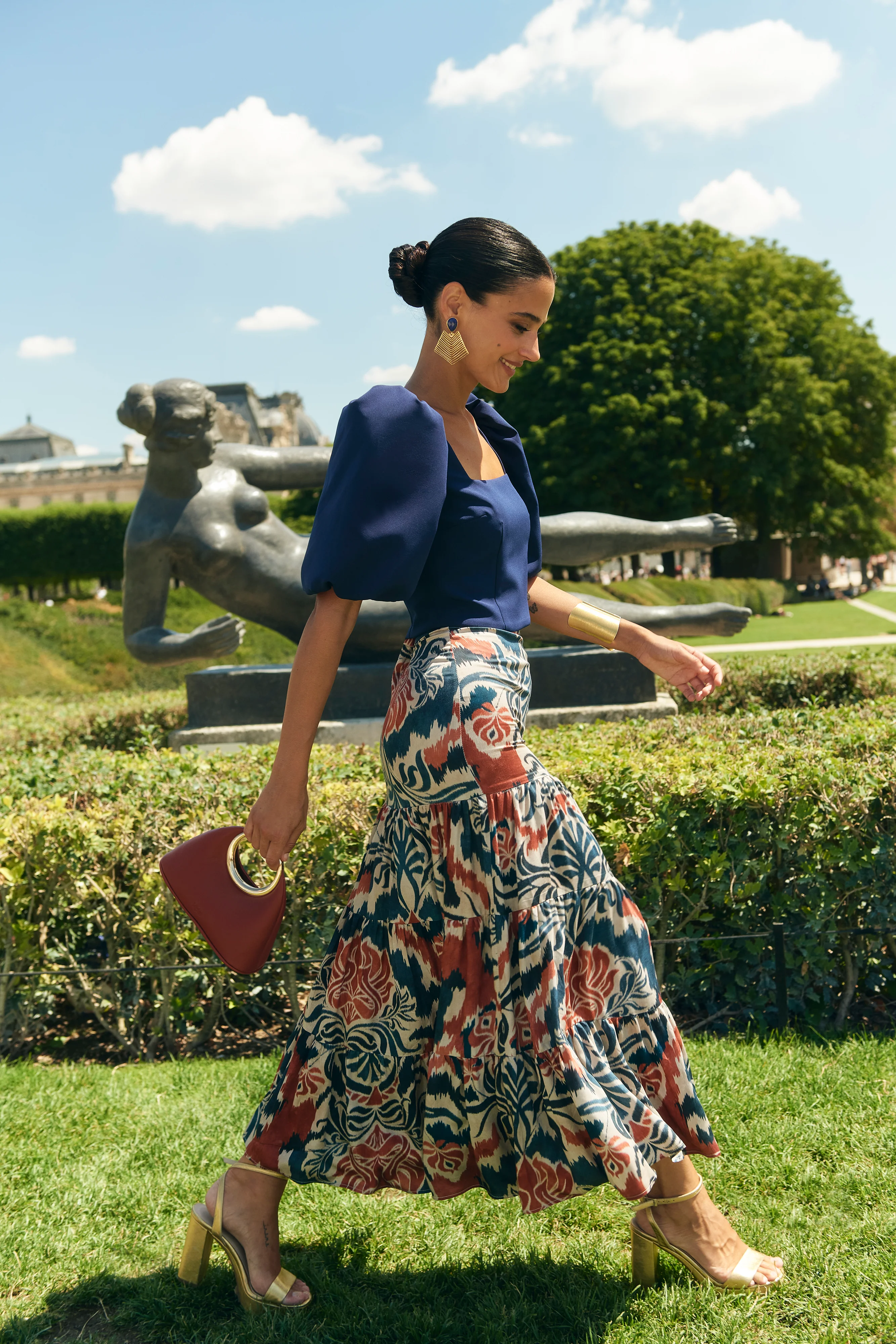 Falda Fleur Estampado Étnico - Image 3