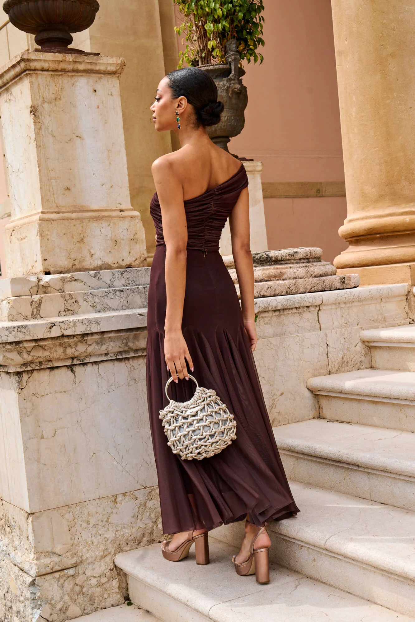 Falda Marisol Marrón - Image 3