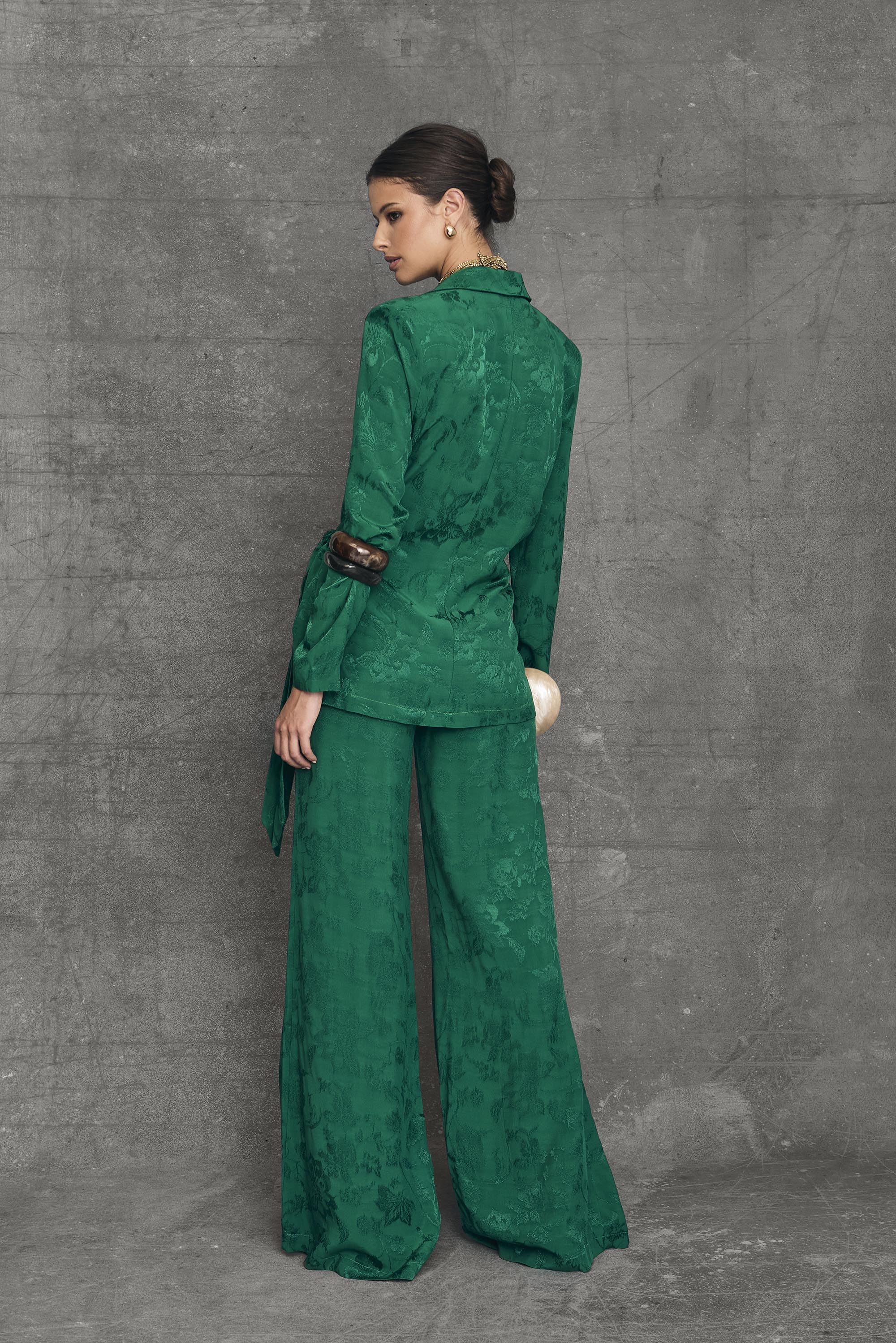 Blazer fluida Brighton Verde - Image 4
