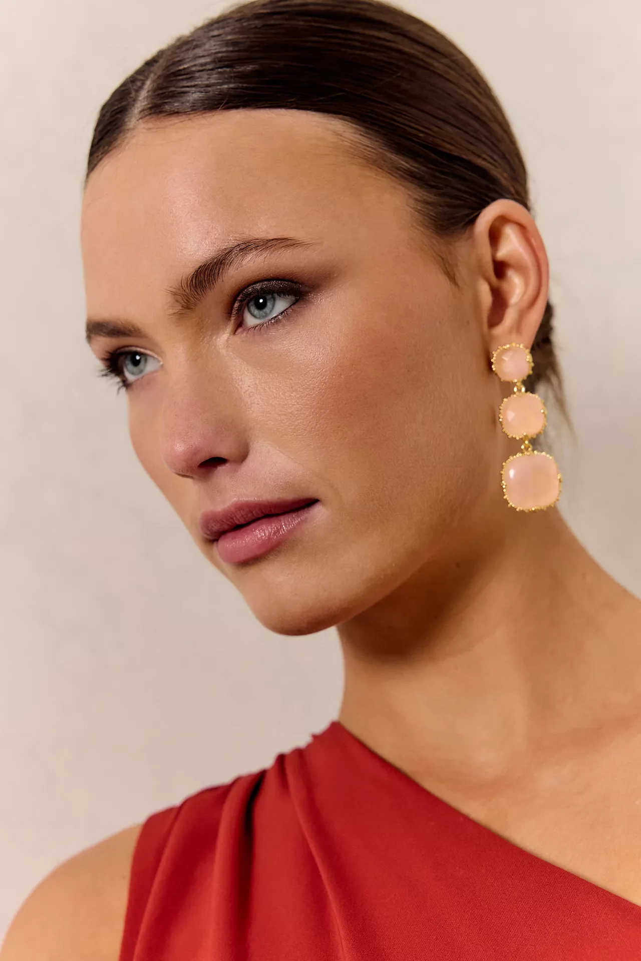 Pendientes Aurora Rosa Nude