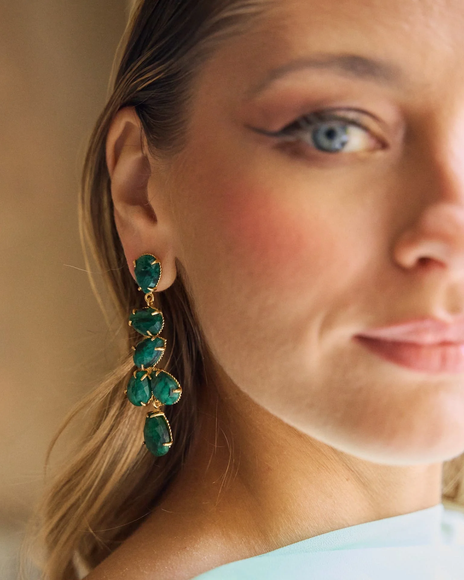 Pendientes Coria Verde - Image 4