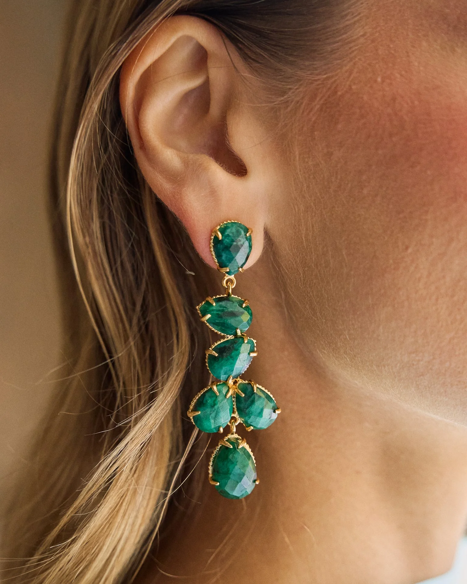 Pendientes Coria Verde - Image 5