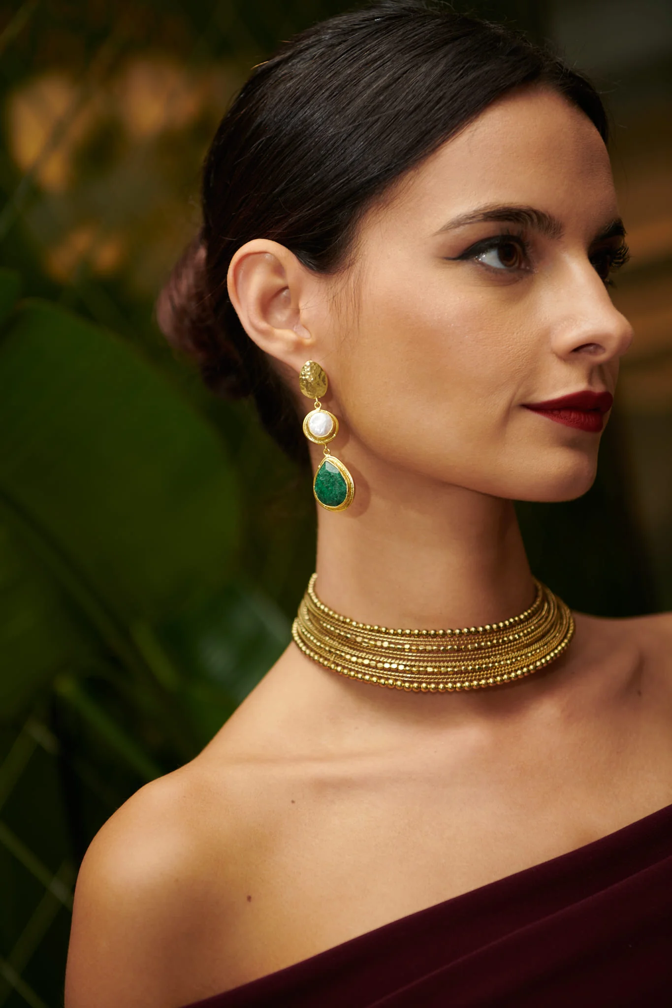 Pendientes Nilo Verde - Image 2