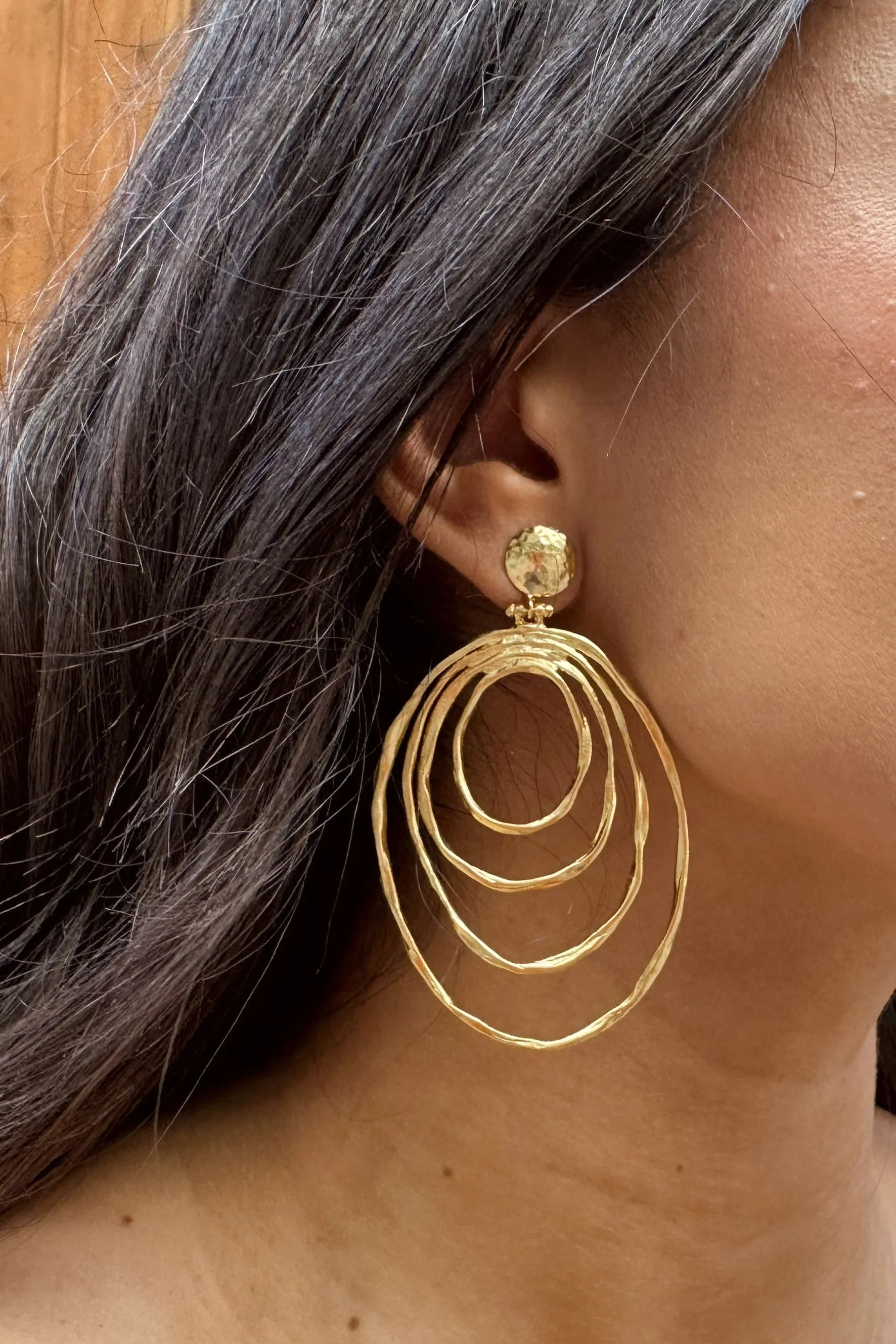 Pendientes Olimpia Dorado - Image 3