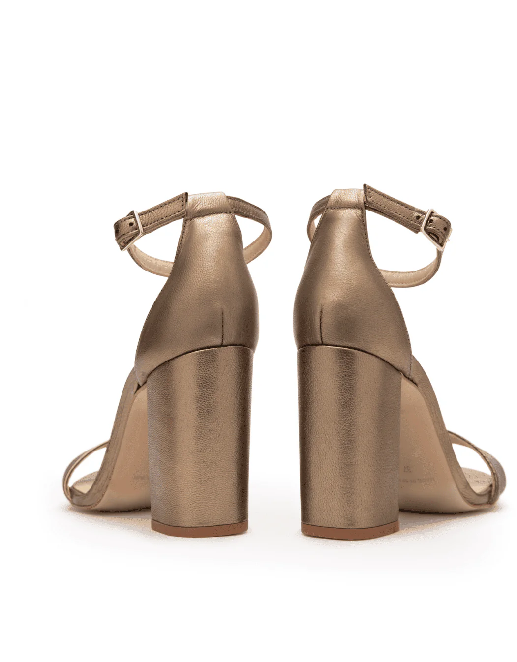 Sandalias Garbo de piel Bronce - Image 3
