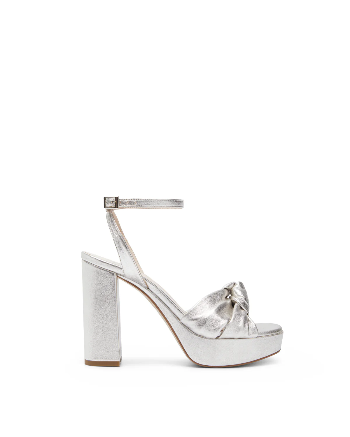 Sandalias Túnez de piel Plata