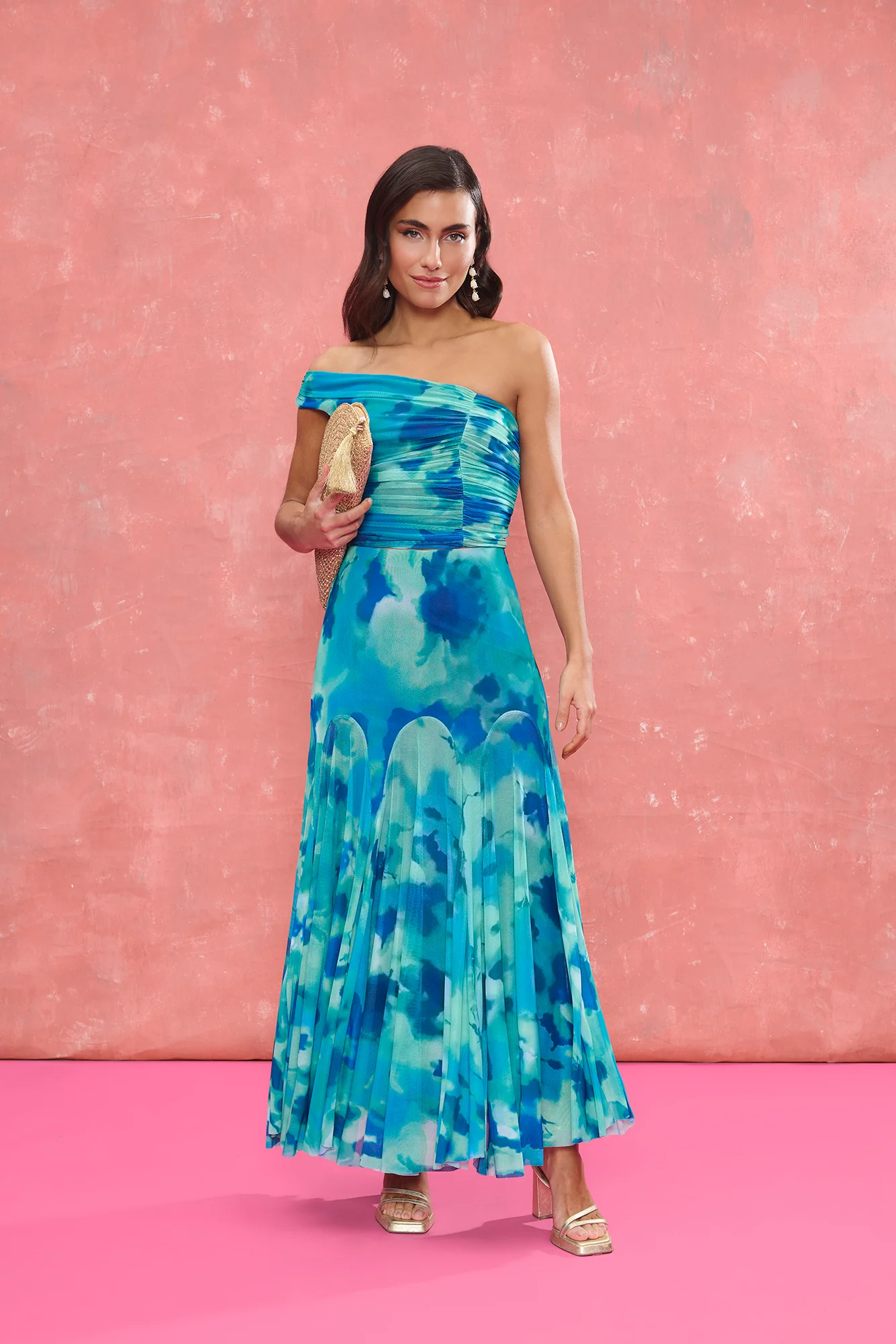 Top Marisol Estampado Turquesa - Image 4