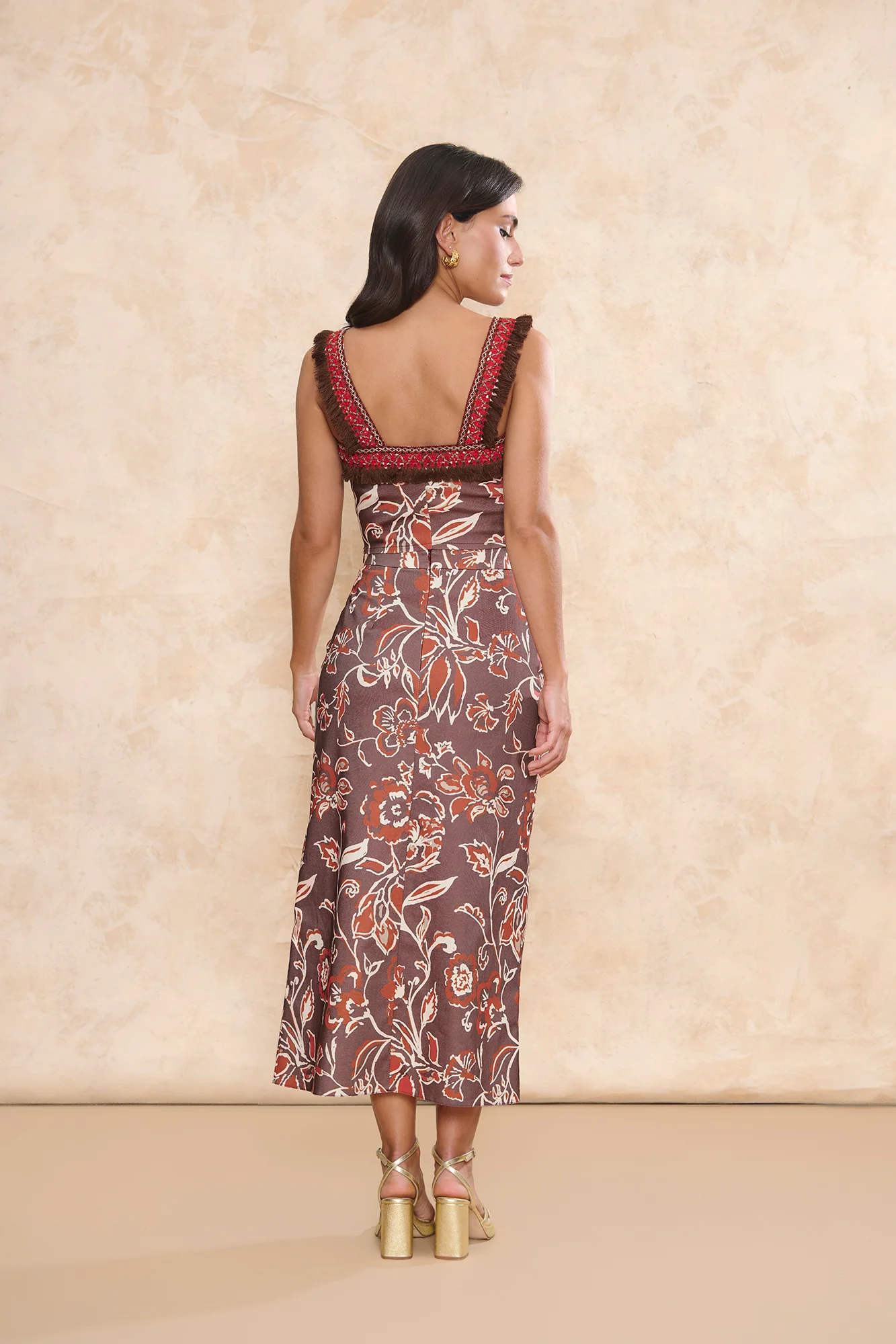 Top Solera Estampado Marrón - Image 4