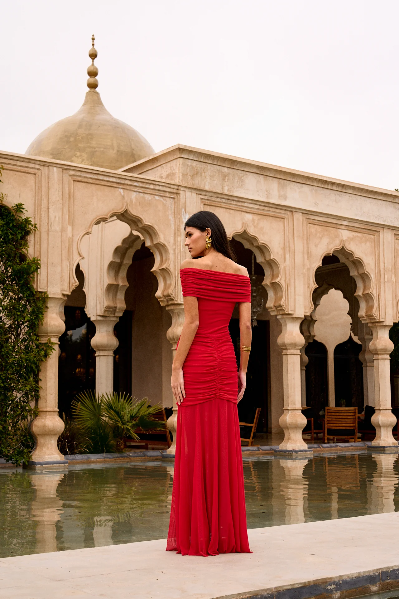 Vestido Aisha Rojo - Image 5