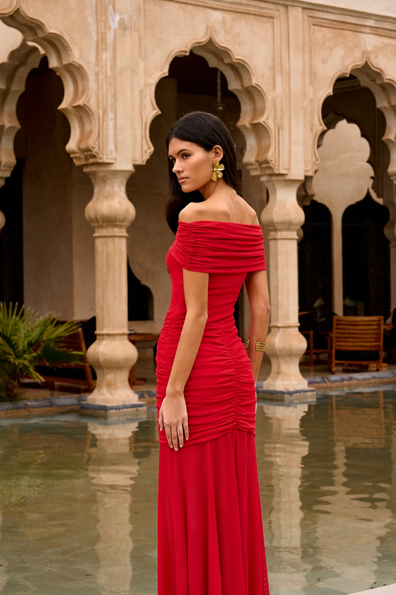 Vestido Aisha Rojo - Image 6