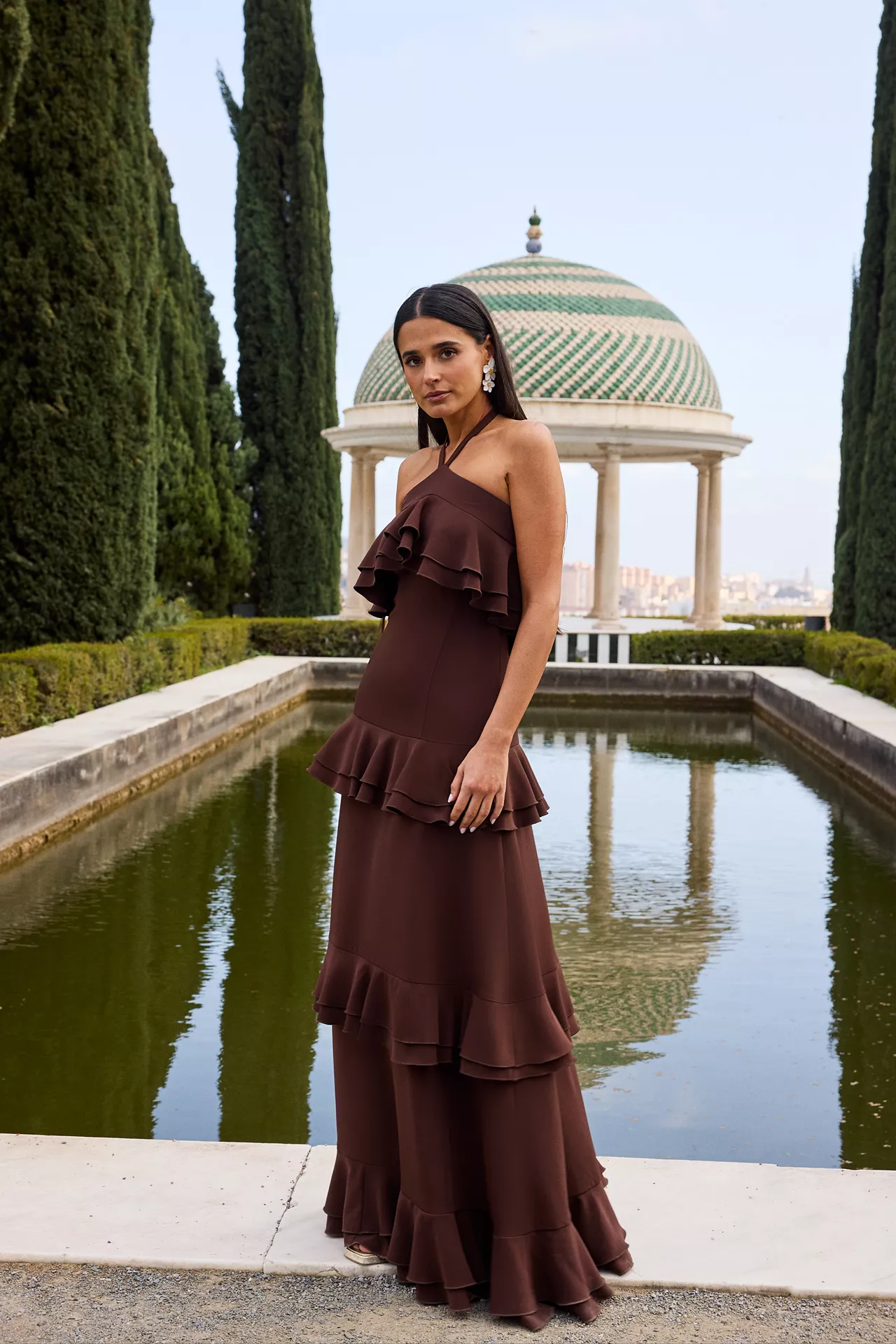Vestido Amapola Marrón - Image 2