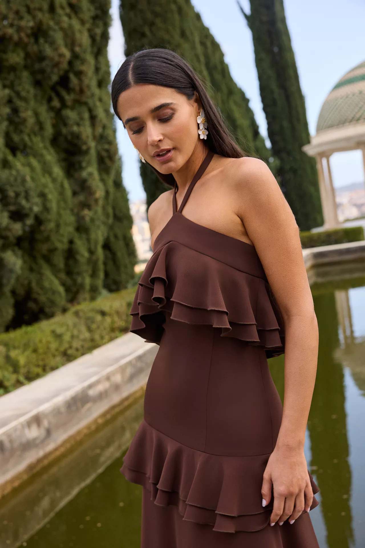 Vestido Amapola Marrón - Image 5