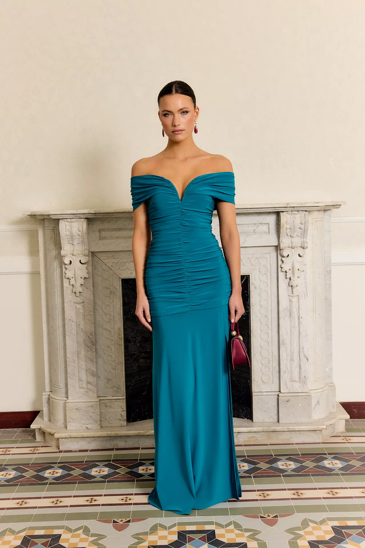 Vestido Clavel Turquesa - Image 3
