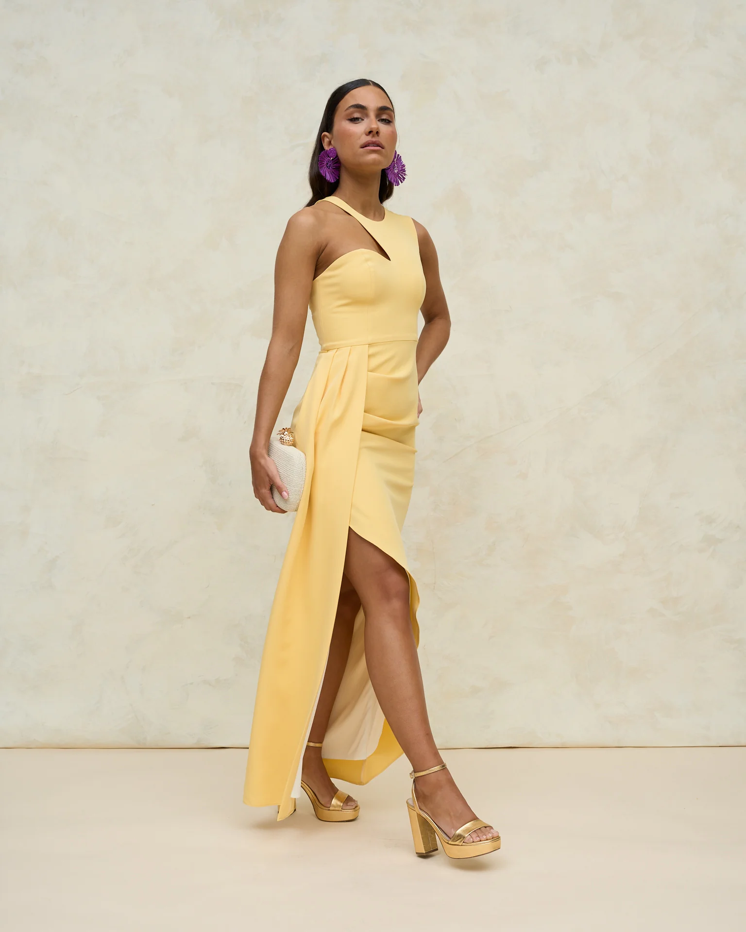 Vestido Corina Amarillo - Image 3