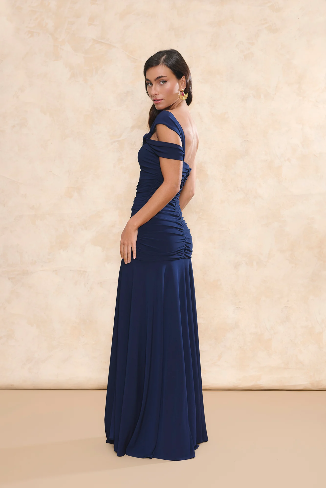 Vestido Cumbia Azul Marino - Image 2