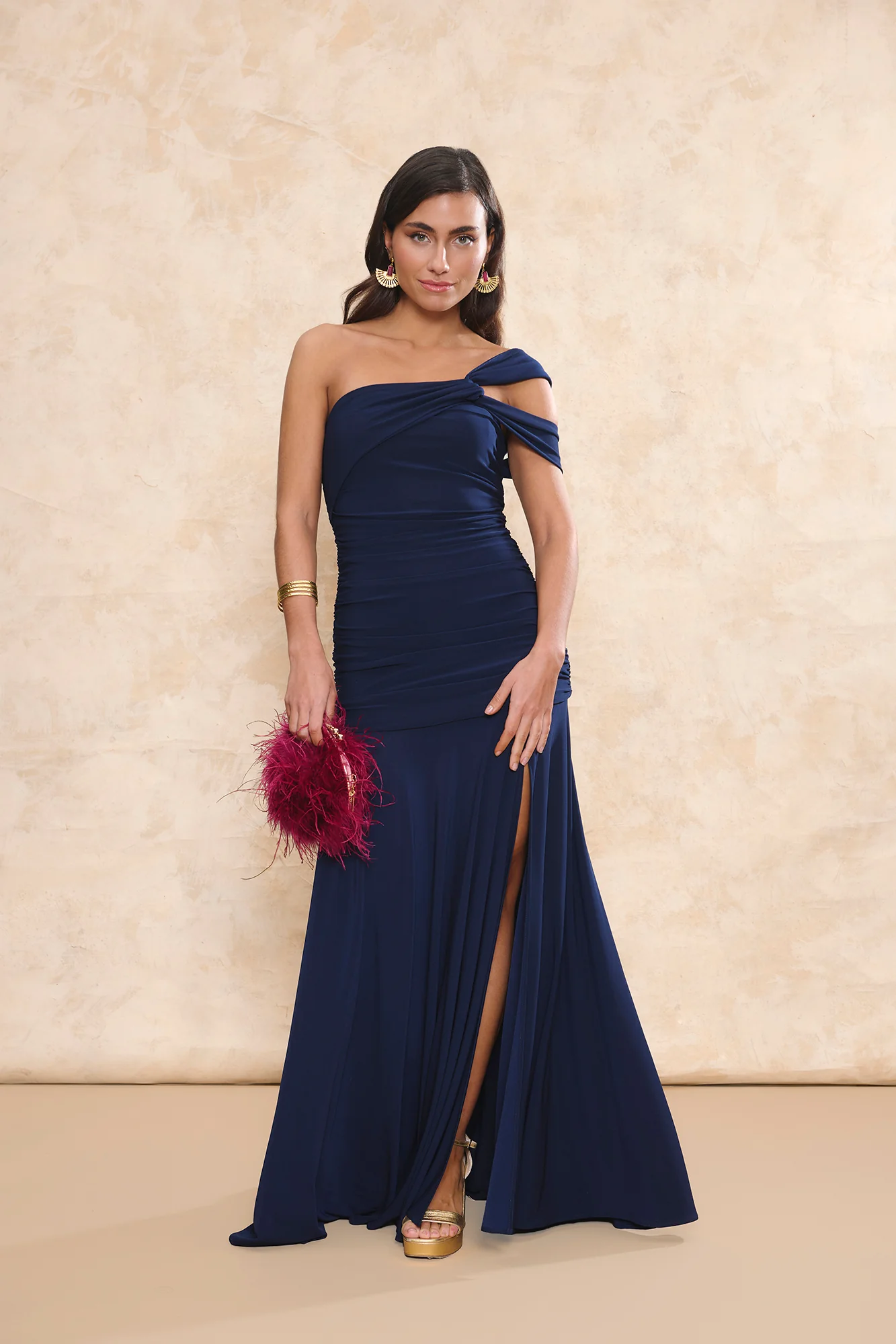 Vestido Cumbia Azul Marino - Image 5