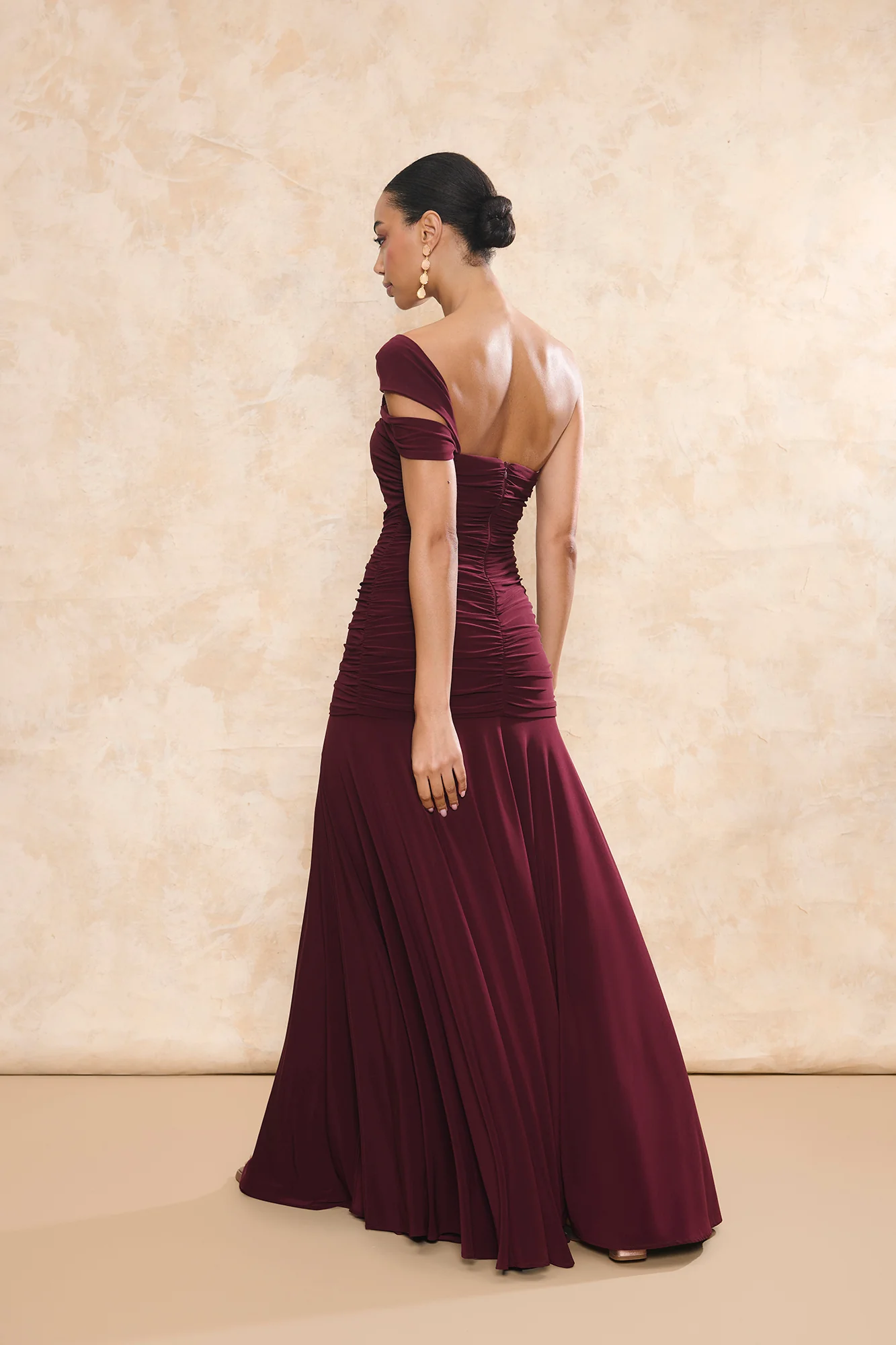 Vestido Cumbia Berenjena - Image 4