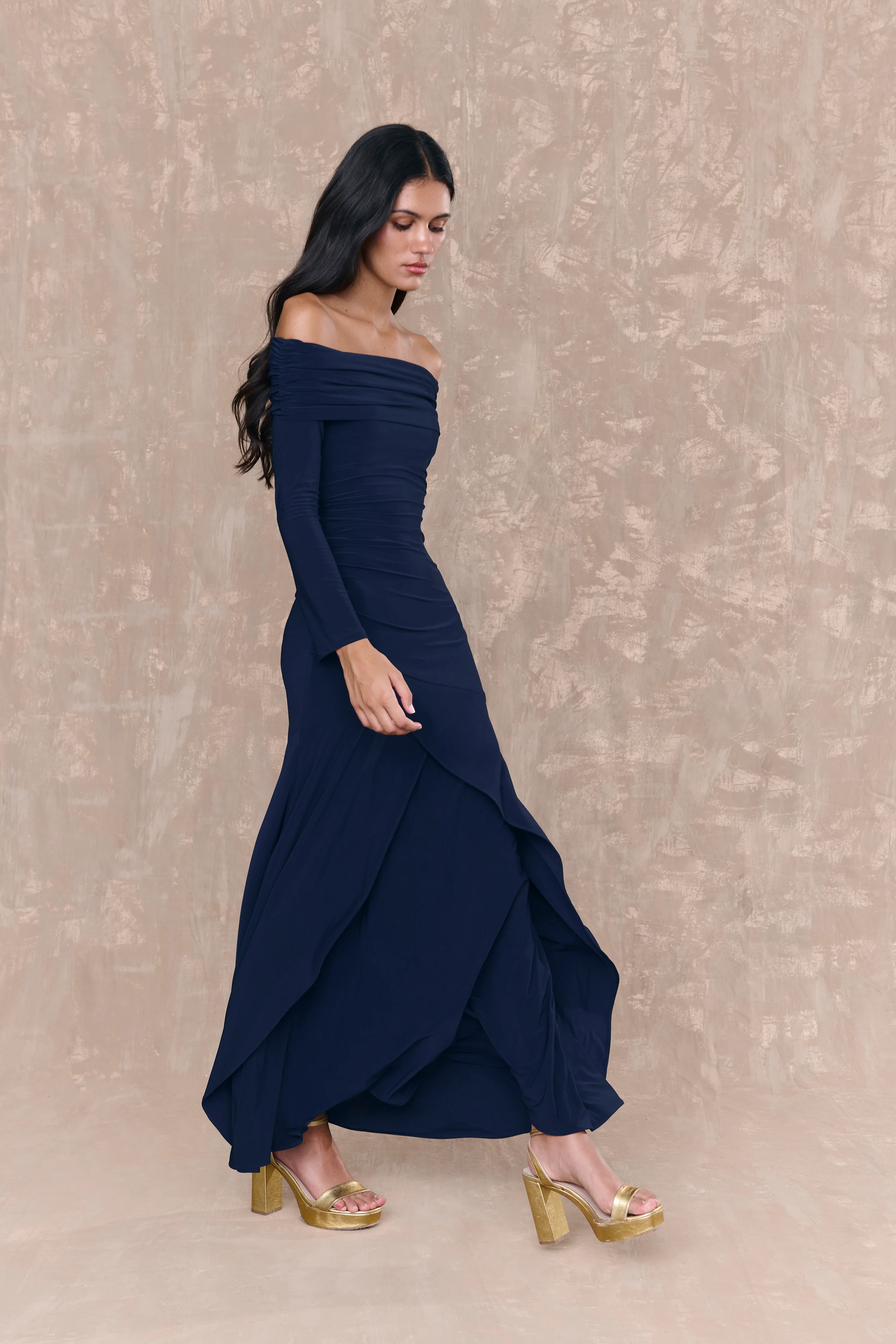 Vestido Diane Azul Marino - Image 4