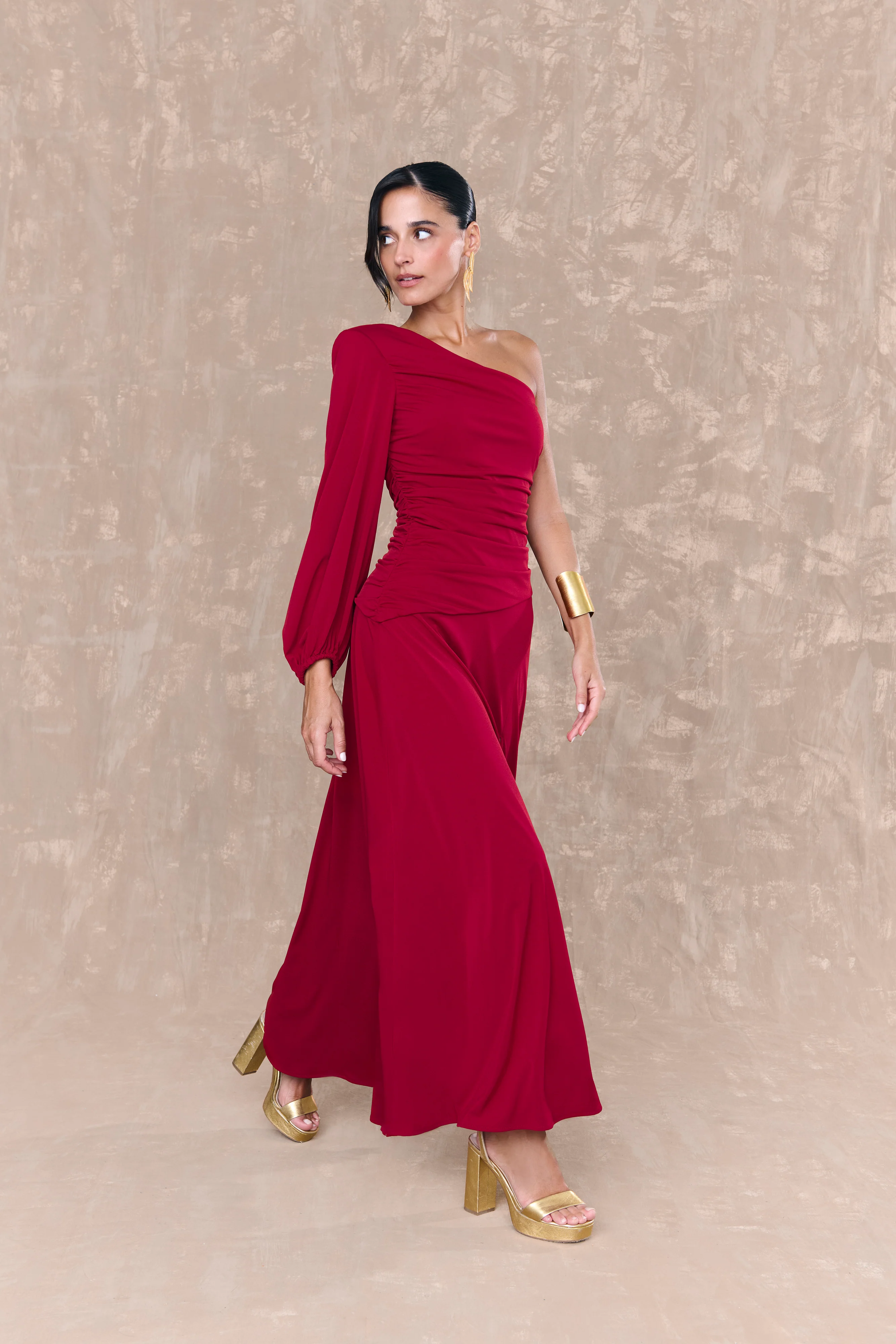 Vestido Elva Rojo - Image 2