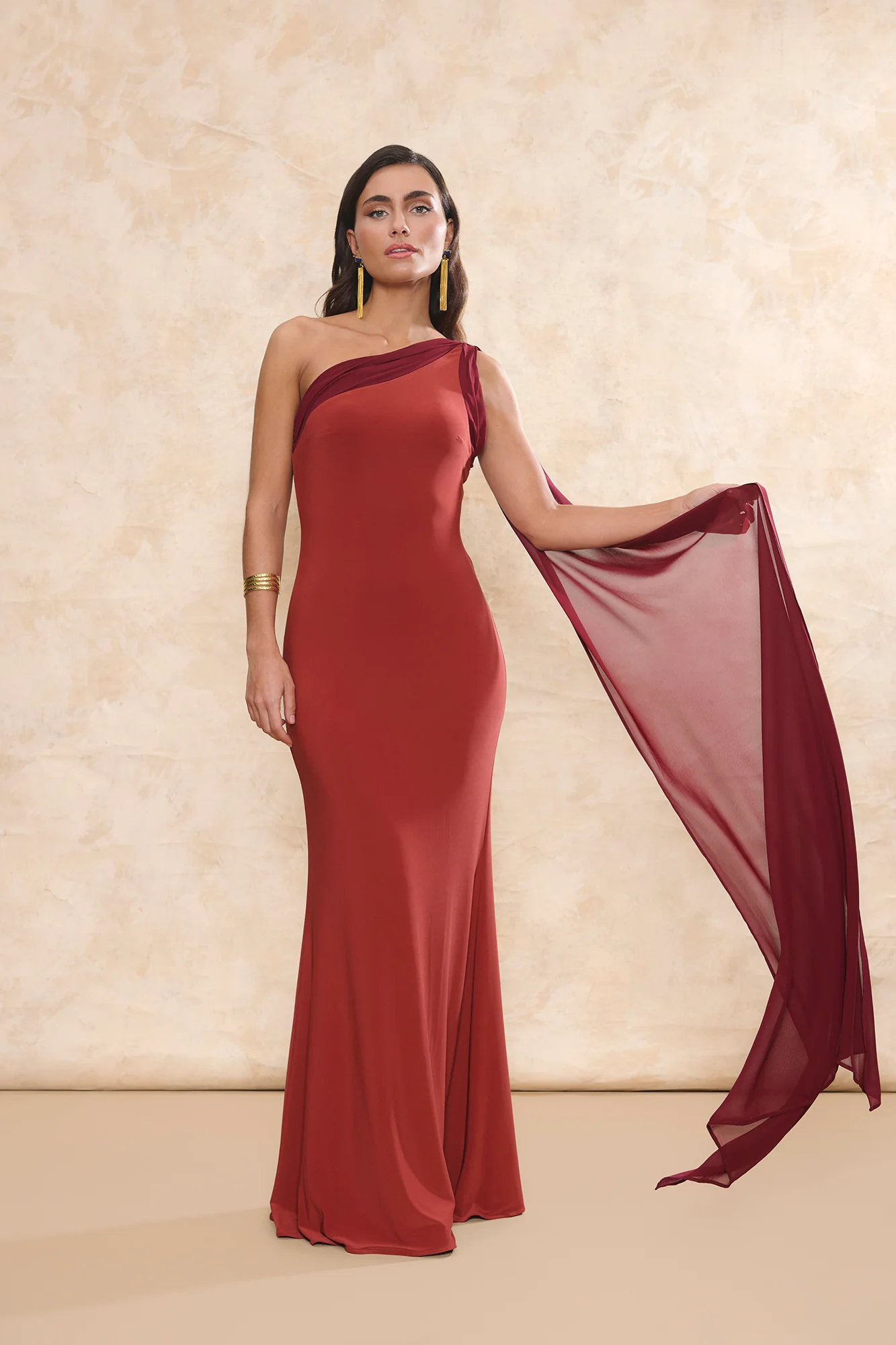 Vestido Helena Terracota - Image 5