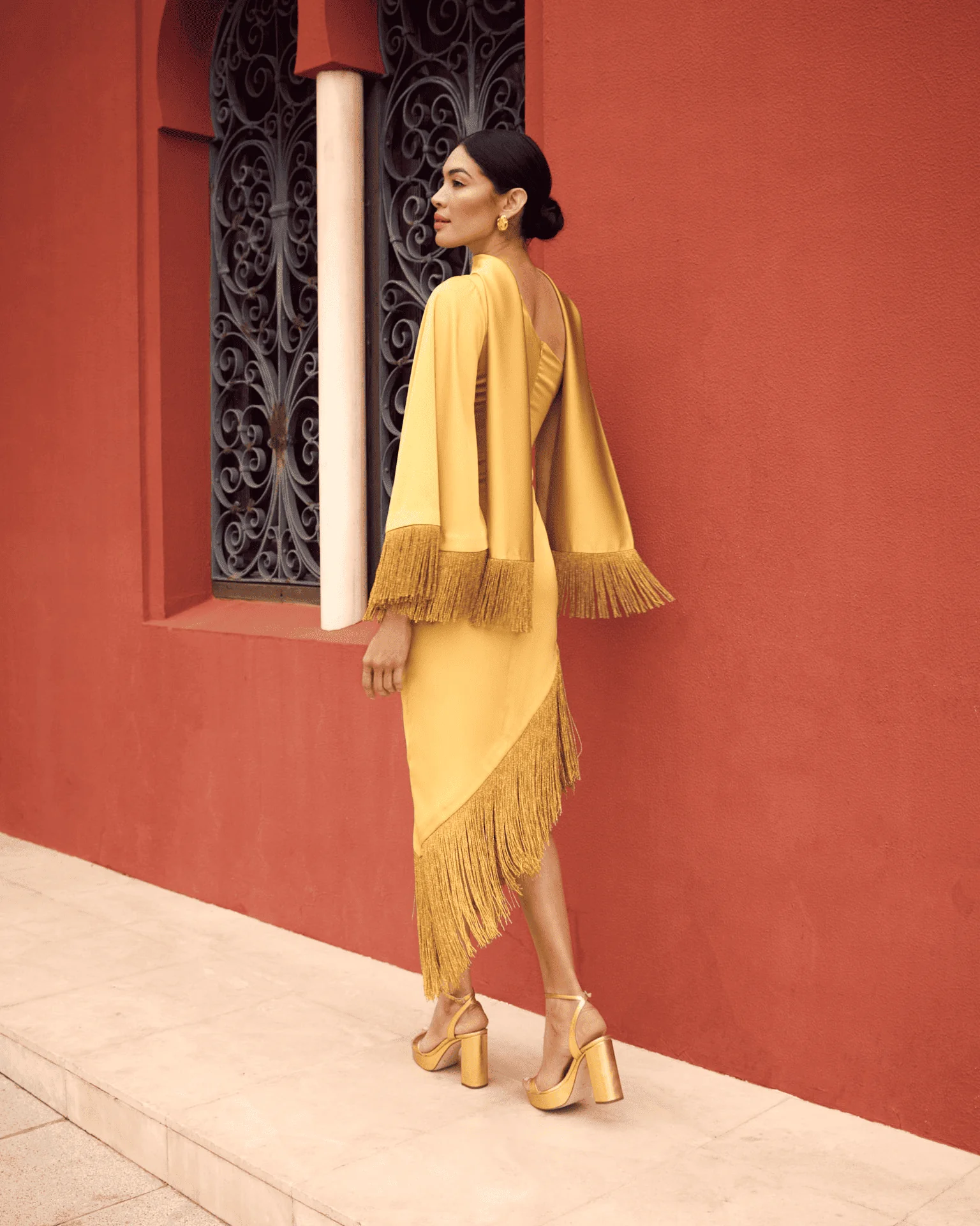 Vestido Kenia Dorado - Image 4