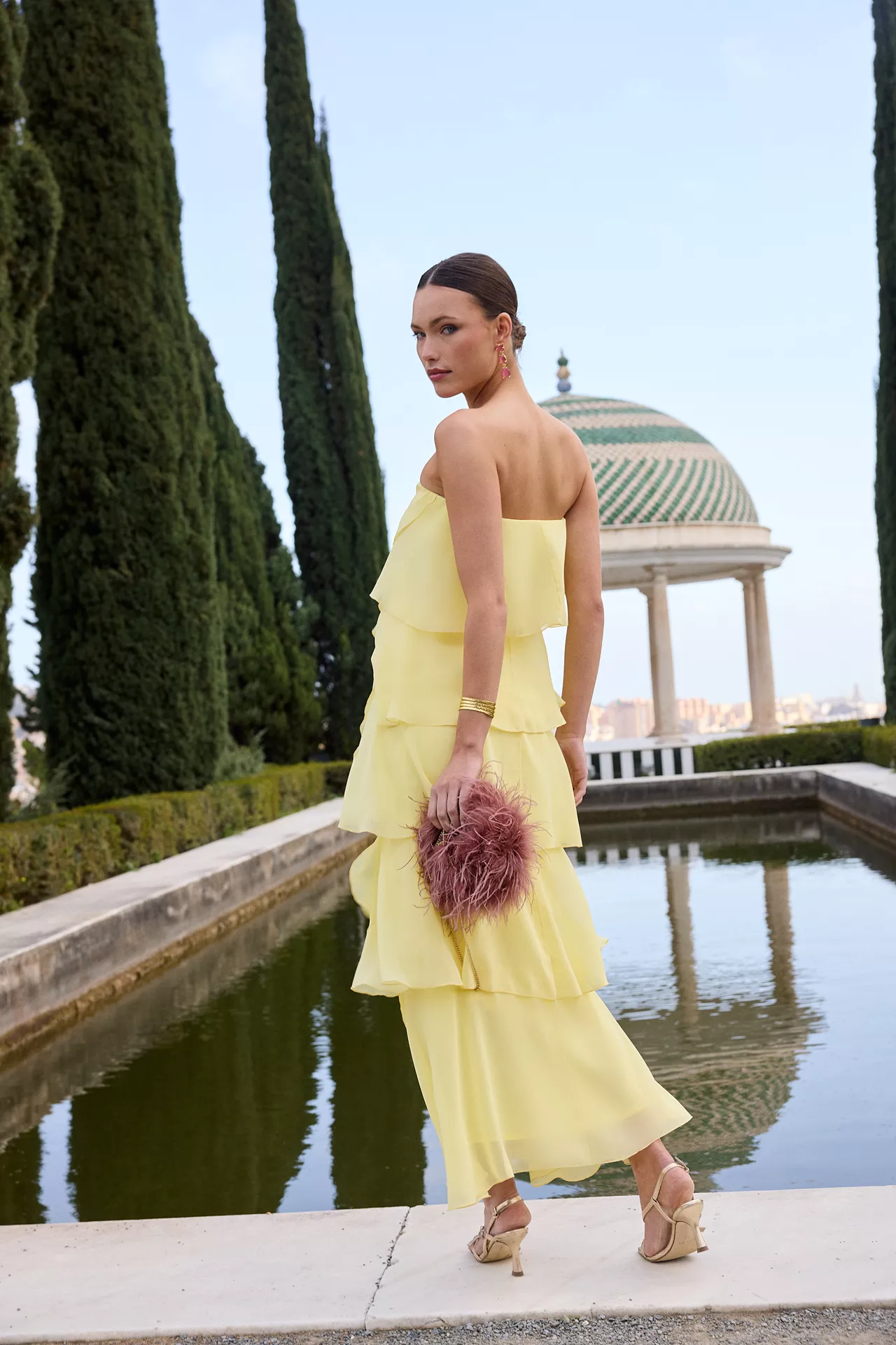 Vestido Khayal Amarillo Pastel - Image 5