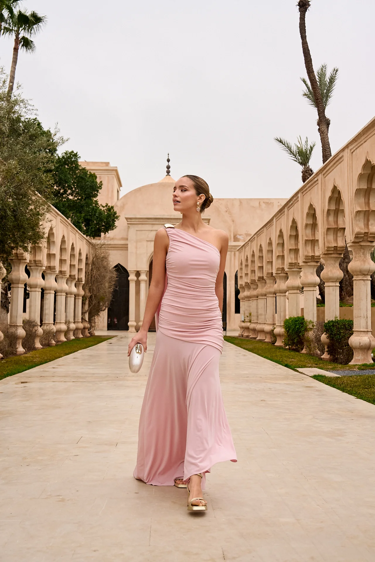 Vestido Latifa Rosa - Image 3