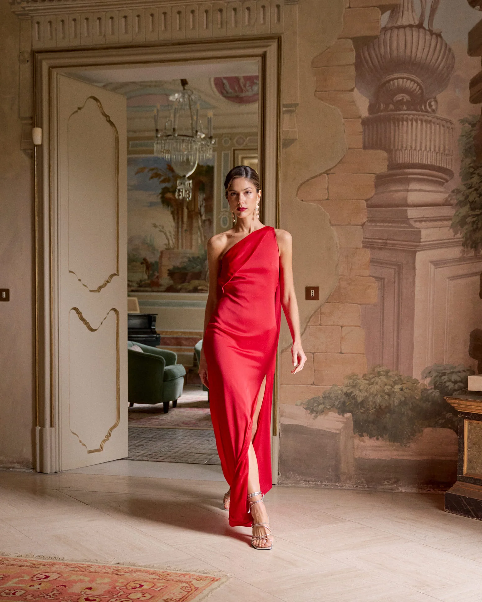 Vestido Lotus Rojo - Image 5