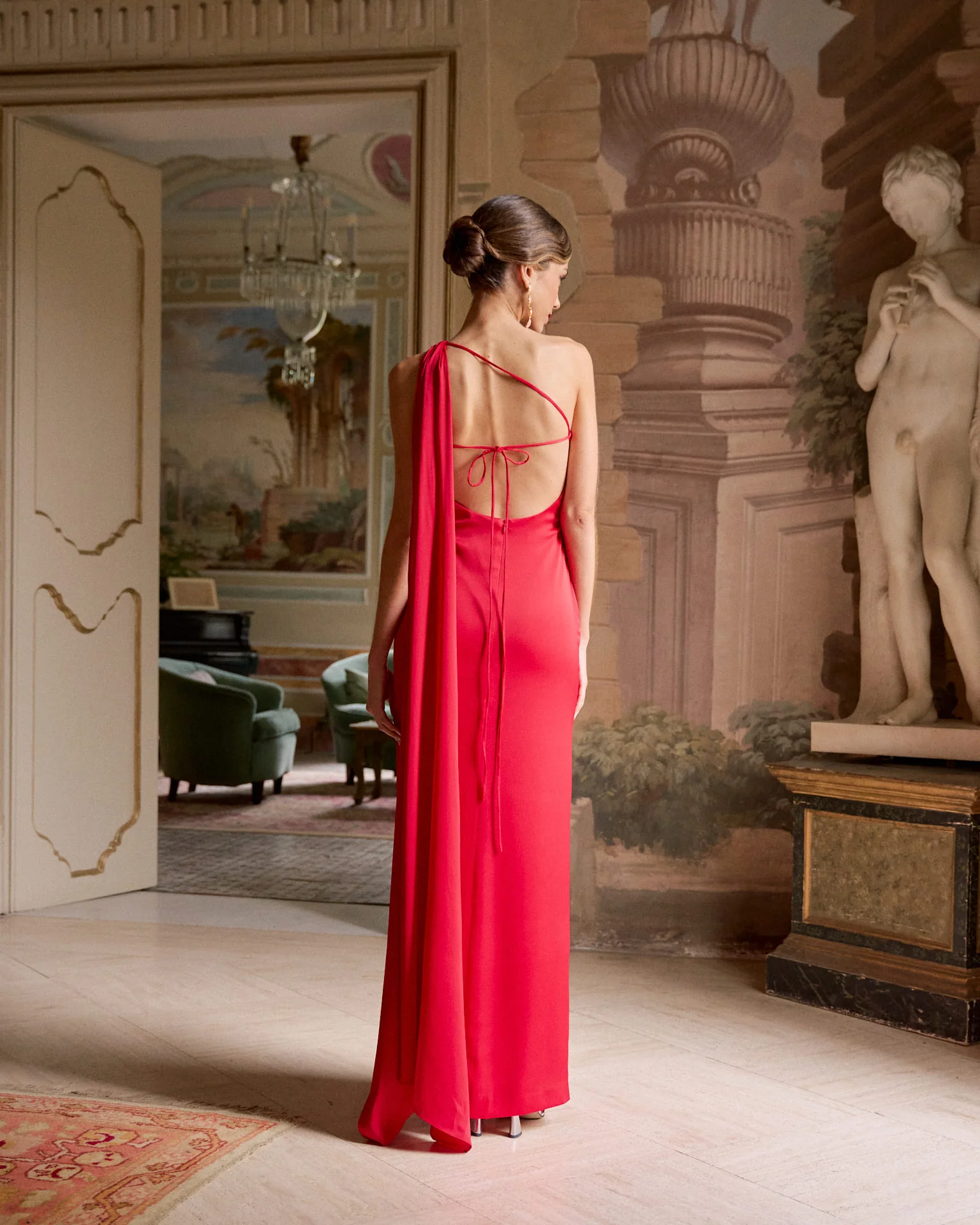 Vestido Lotus Rojo - Image 6