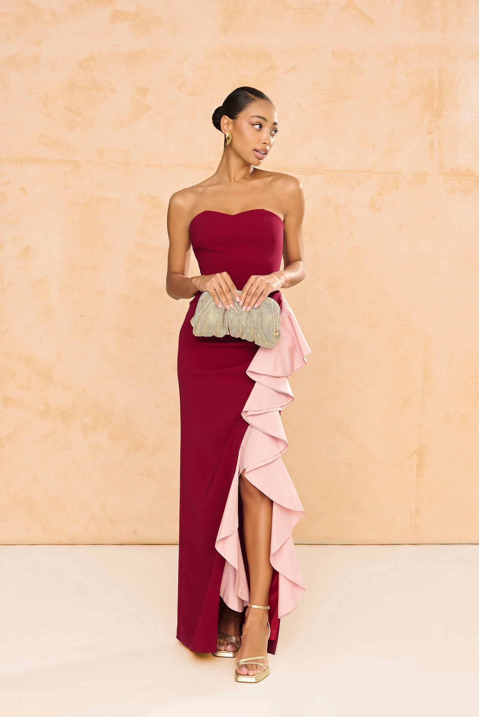 Vestido Macarena Granate - Image 5