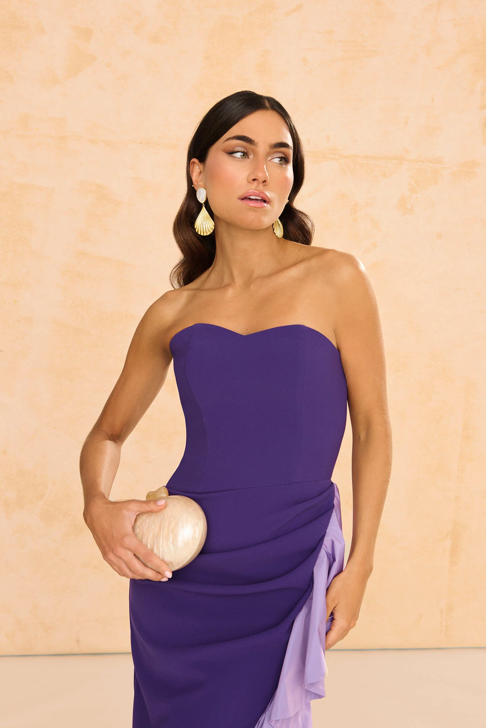 Vestido Macarena Morado - Image 3