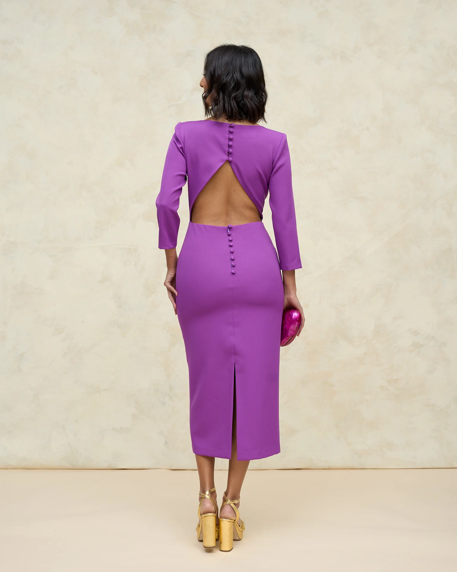 Vestido Marina Morado - Image 4