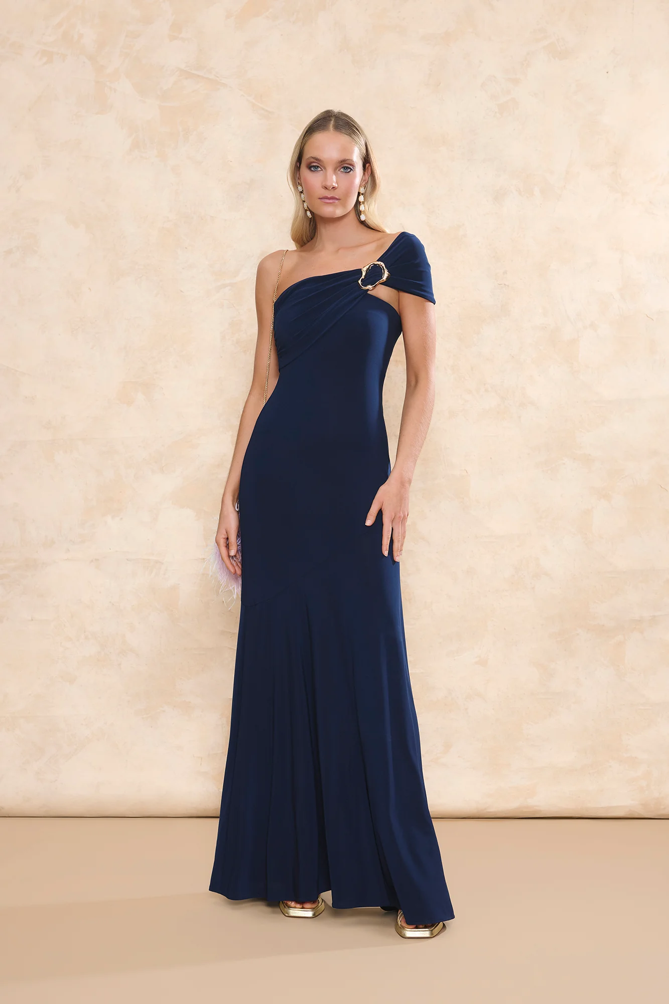 Vestido Milano Azul Marino
