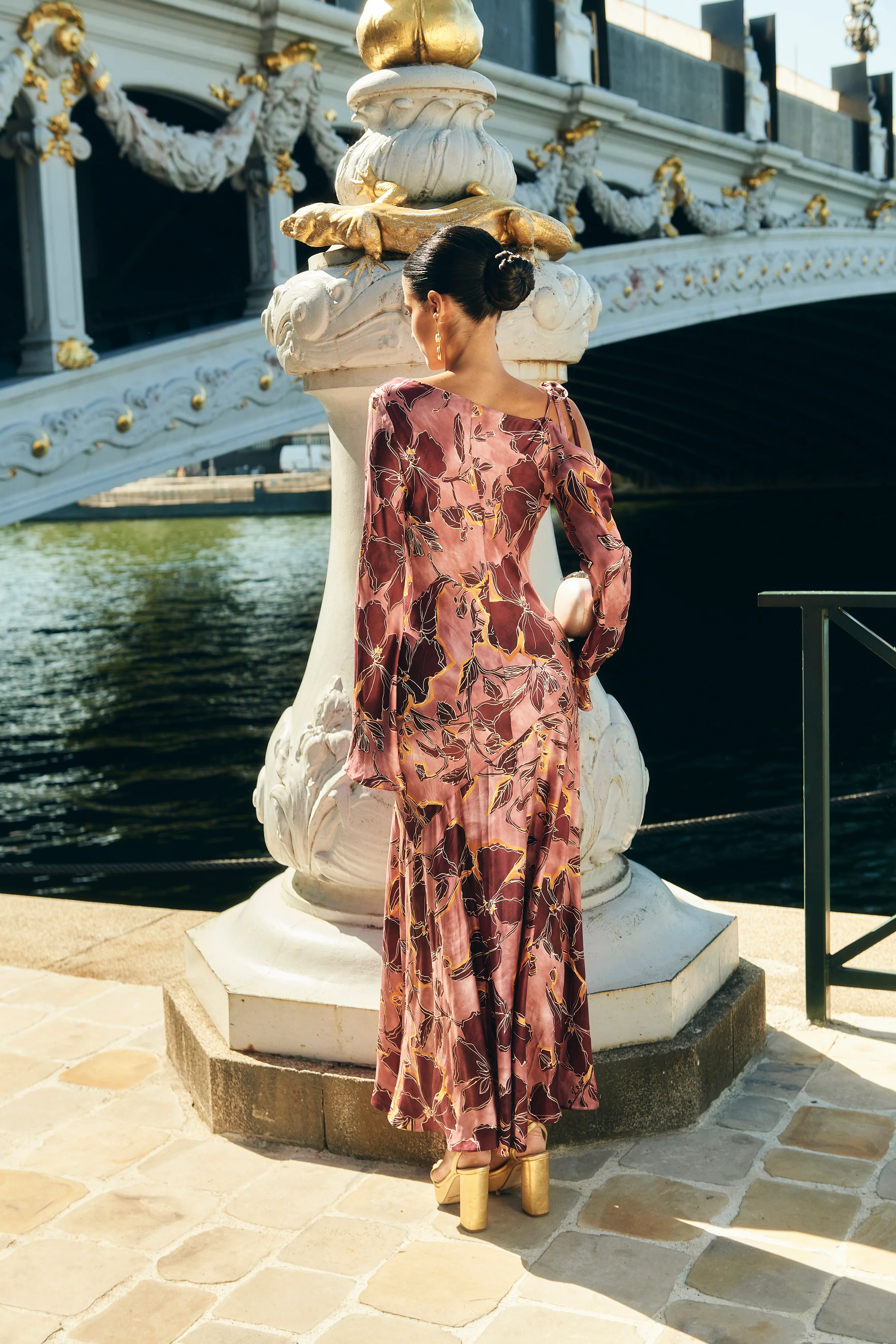 Vestido Nadine Estampado Rosa - Image 3