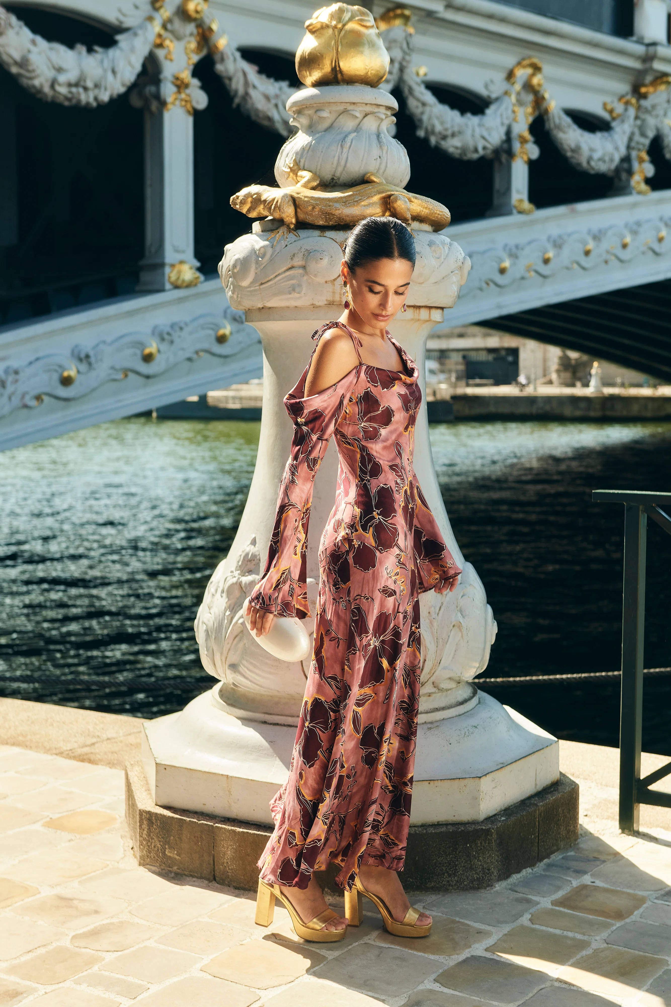 Vestido Nadine Estampado Rosa - Image 5