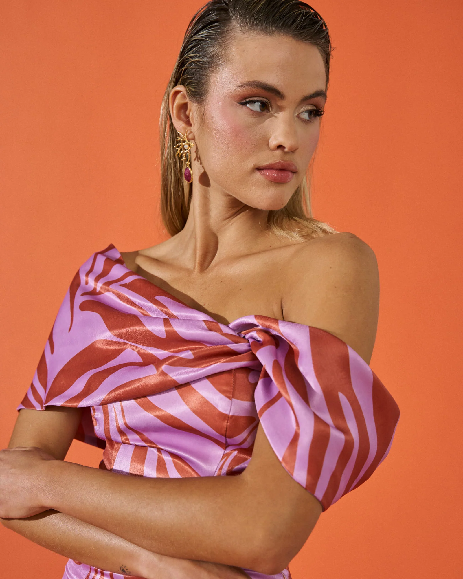 Vestido Oriana Cebra - Image 4