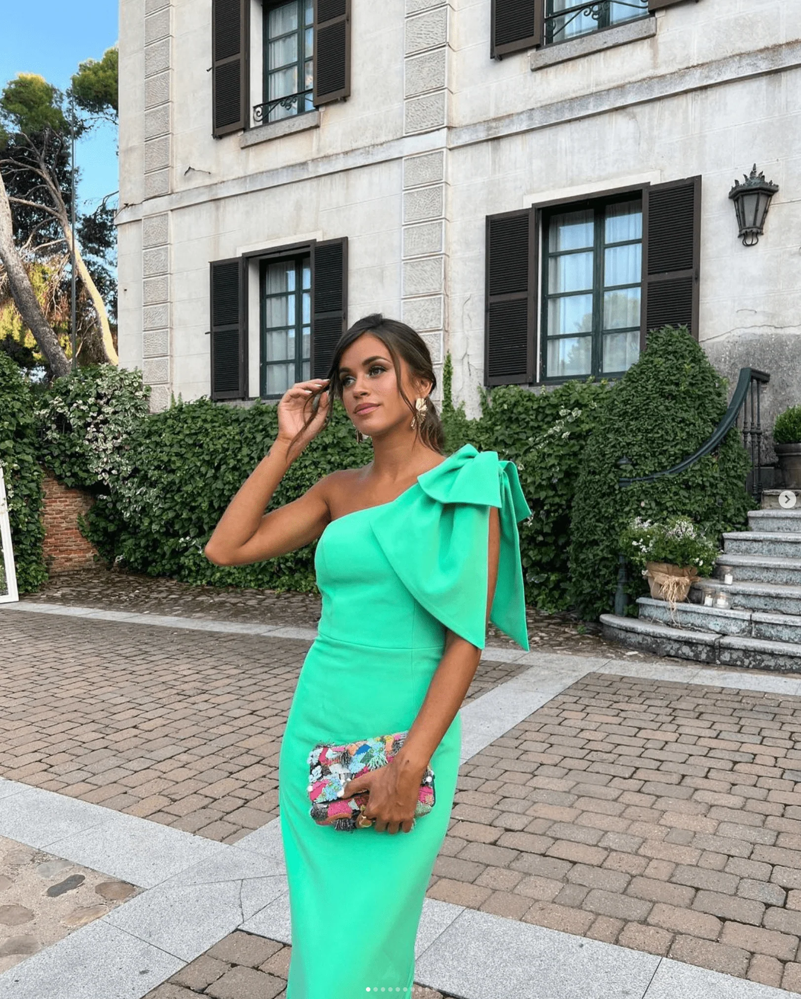 Vestido Pétalo Verde