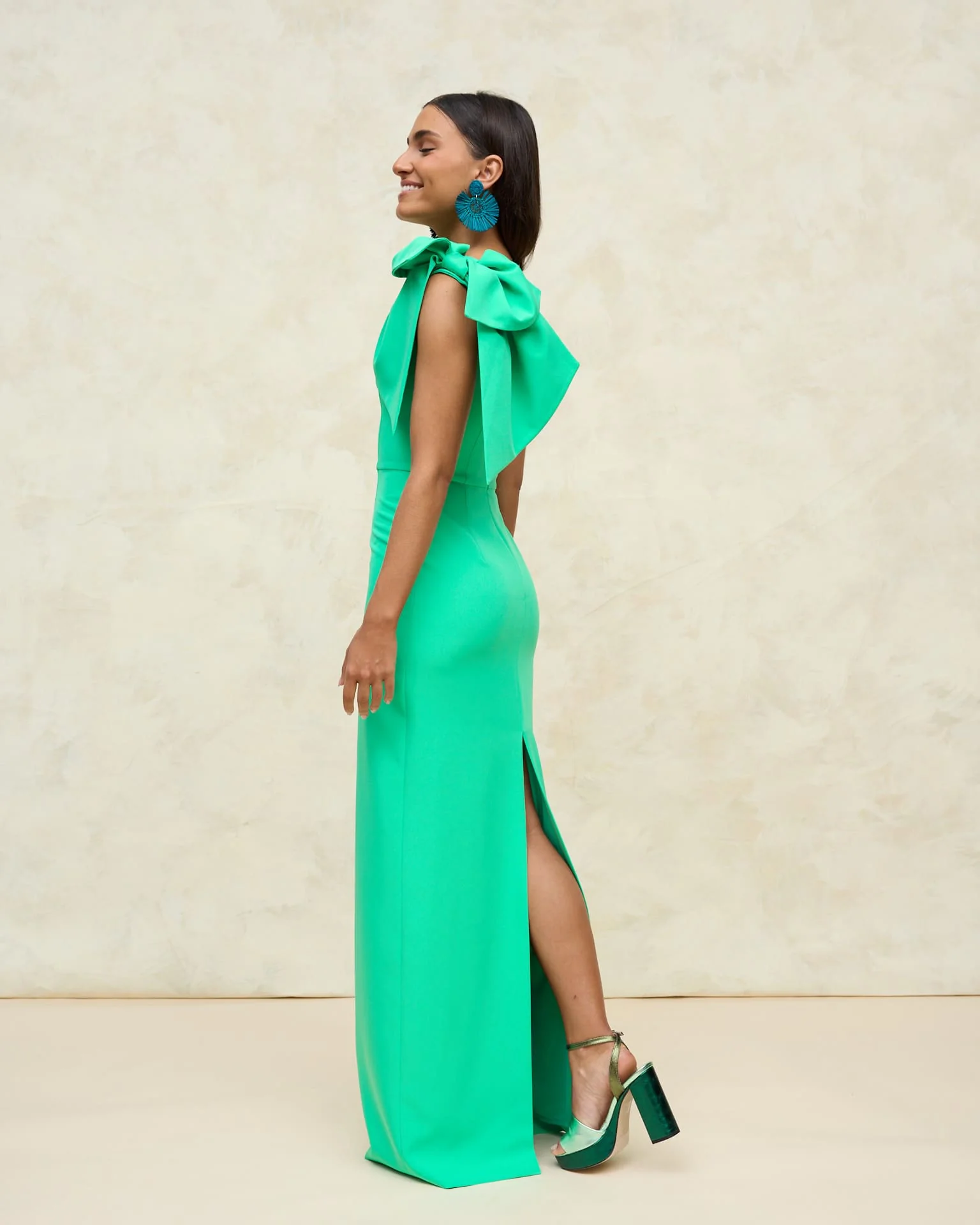 Vestido Pétalo Verde - Image 7