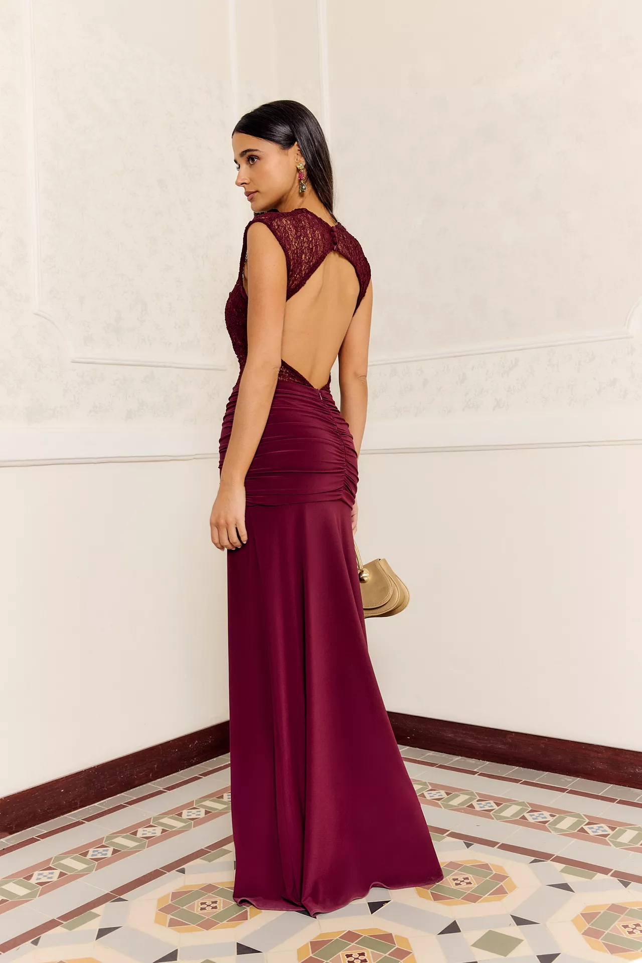 Vestido Protea Burdeos - Image 5