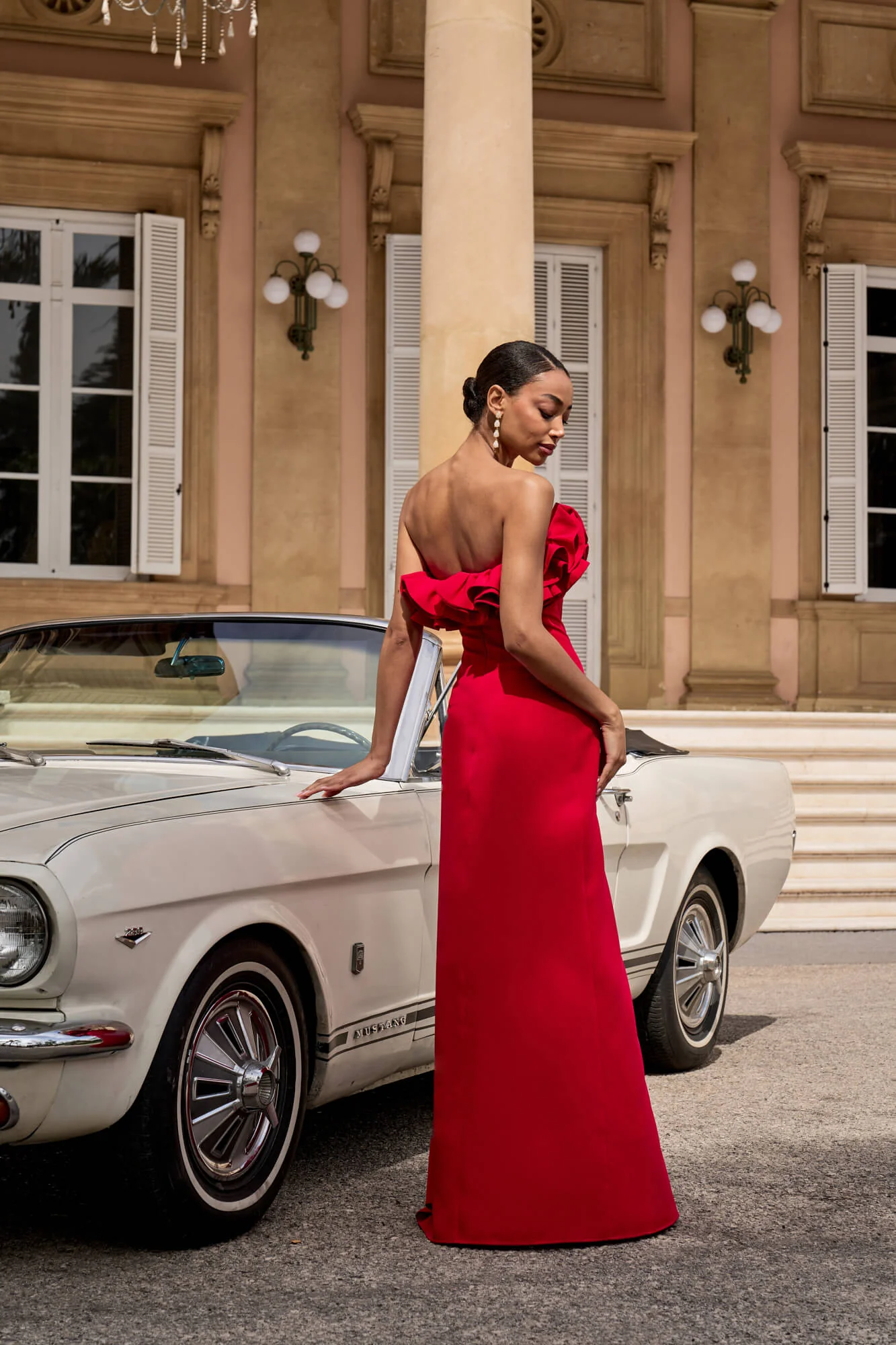 Vestido Vittoria Rojo - Image 3