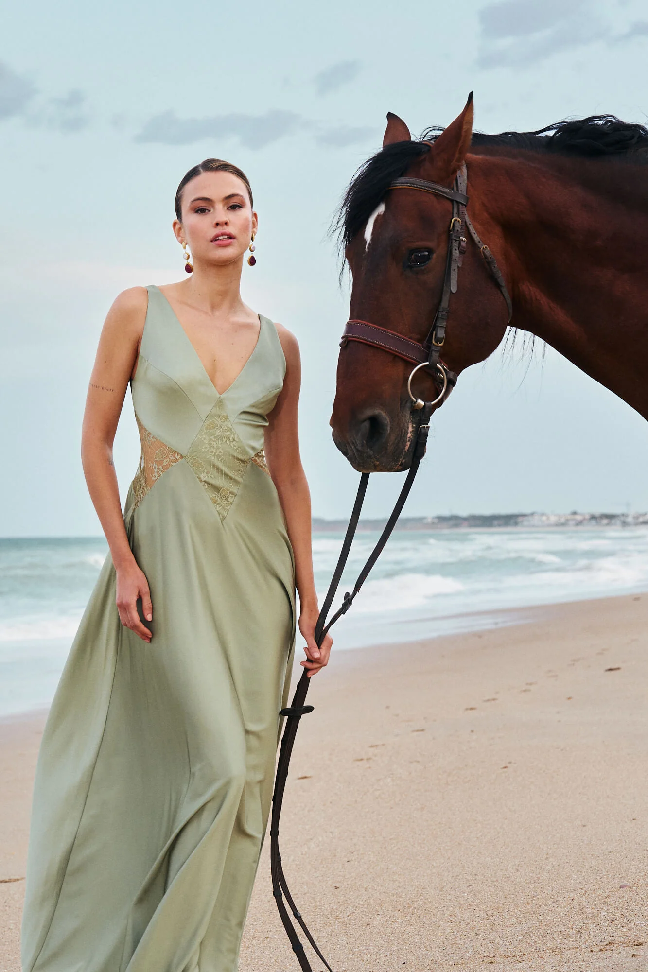 Vestido Yasmina Verde Menta - Image 6